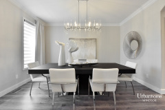 modern dining room interior design