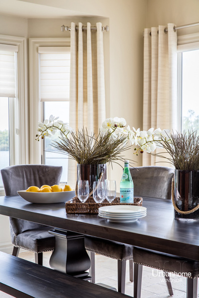 Contemporary dining room interior design