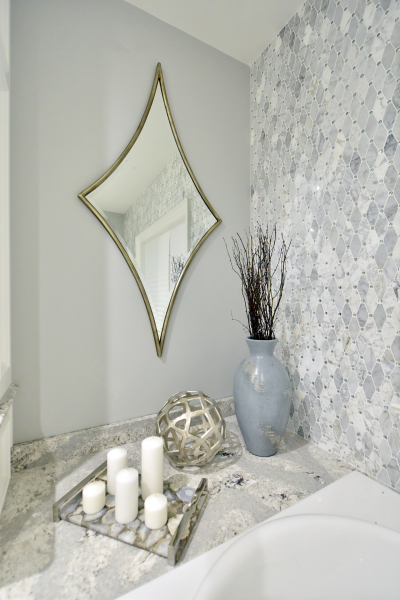 grand bathroom detail Bedroom in a comfortable luxury interior design