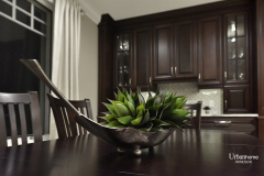 dining room in a comfortable luxury interior design