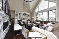 Large living room  comfortable luxury interior design