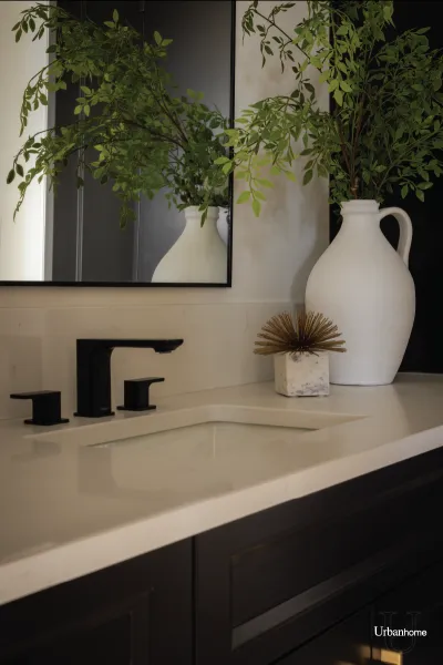 Modern Bathroom Vanity with Stylish Decor