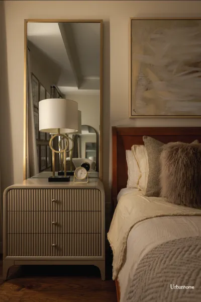 Timeless Bedroom Styling with Gold Accents