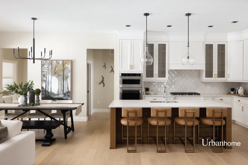 Modern Kitchen with a Rustic Touch