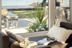 Lakeshore Lakehouse Design - Master Bedroom Lounge Area