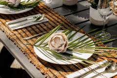 Lakeshore Lakehouse Design -  Table Setting outdoor