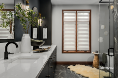 Elegant bathroom vanity