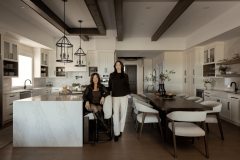 Website Portfolio images - Jodi and Erin in Kitchen - designers of Urbanhome