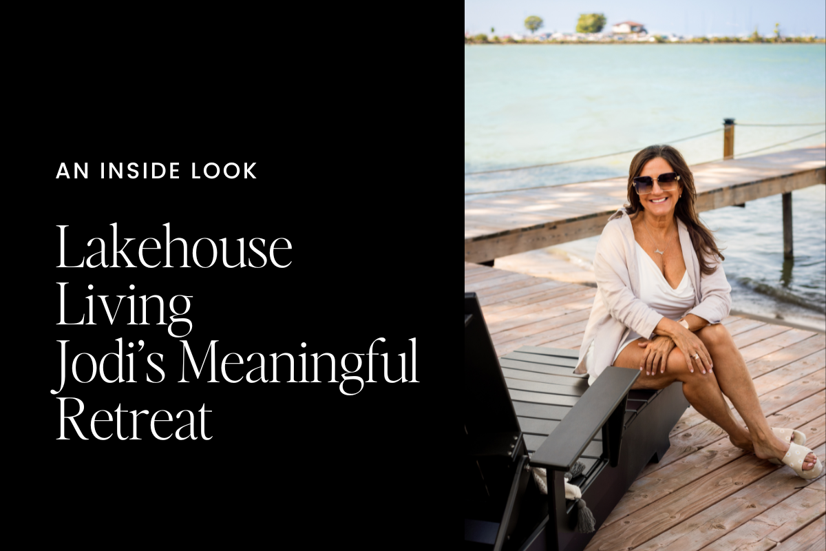 An inside look - Lake House Living