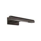 Matte black picture light with a sleek, modern rectangular design and integrated LED strip.