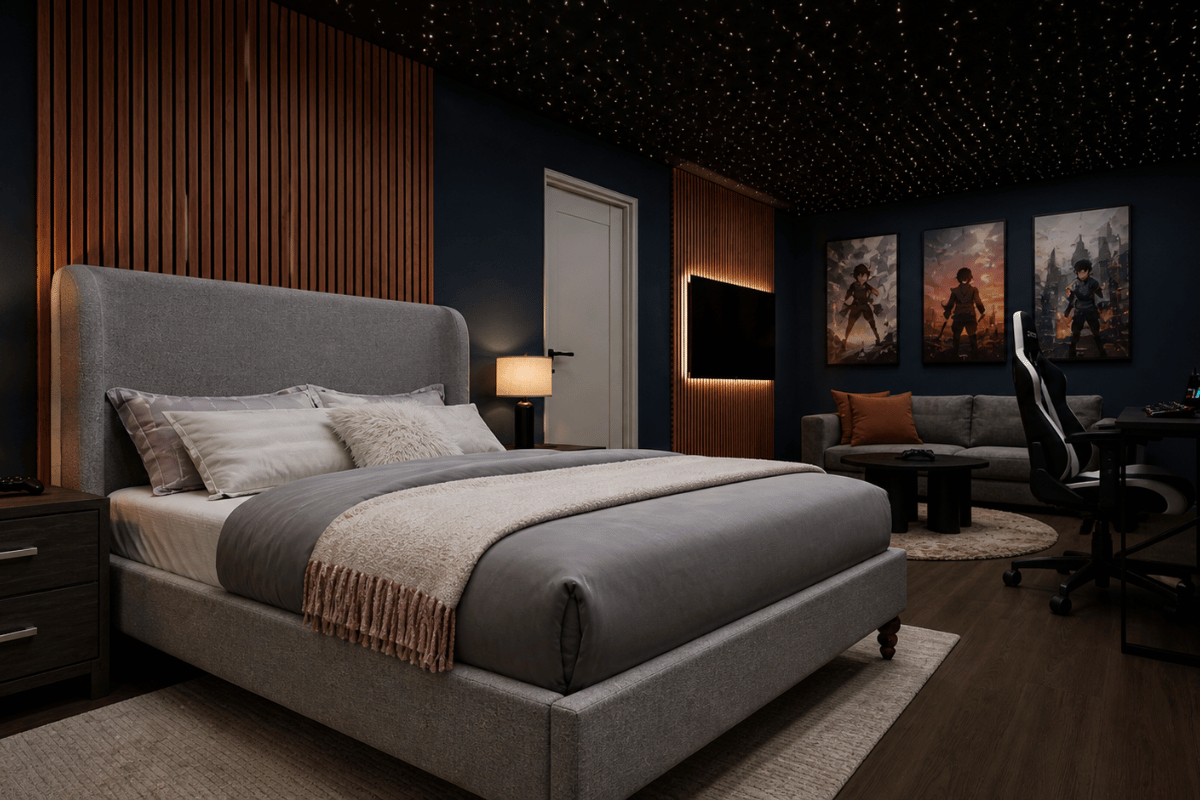 Creating our Urban Angel Bedroom Makeover for Nicholas
